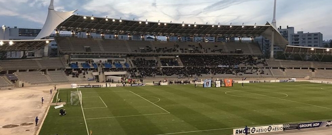 El estadio Charlety era la sede de los Europeos 2020 de París de atletismo (Z. Faibis)